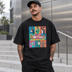 Camiseta Estampada Oversized The Muvvaas
