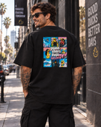 Camiseta Estampada Oversized - Rubber Duck City