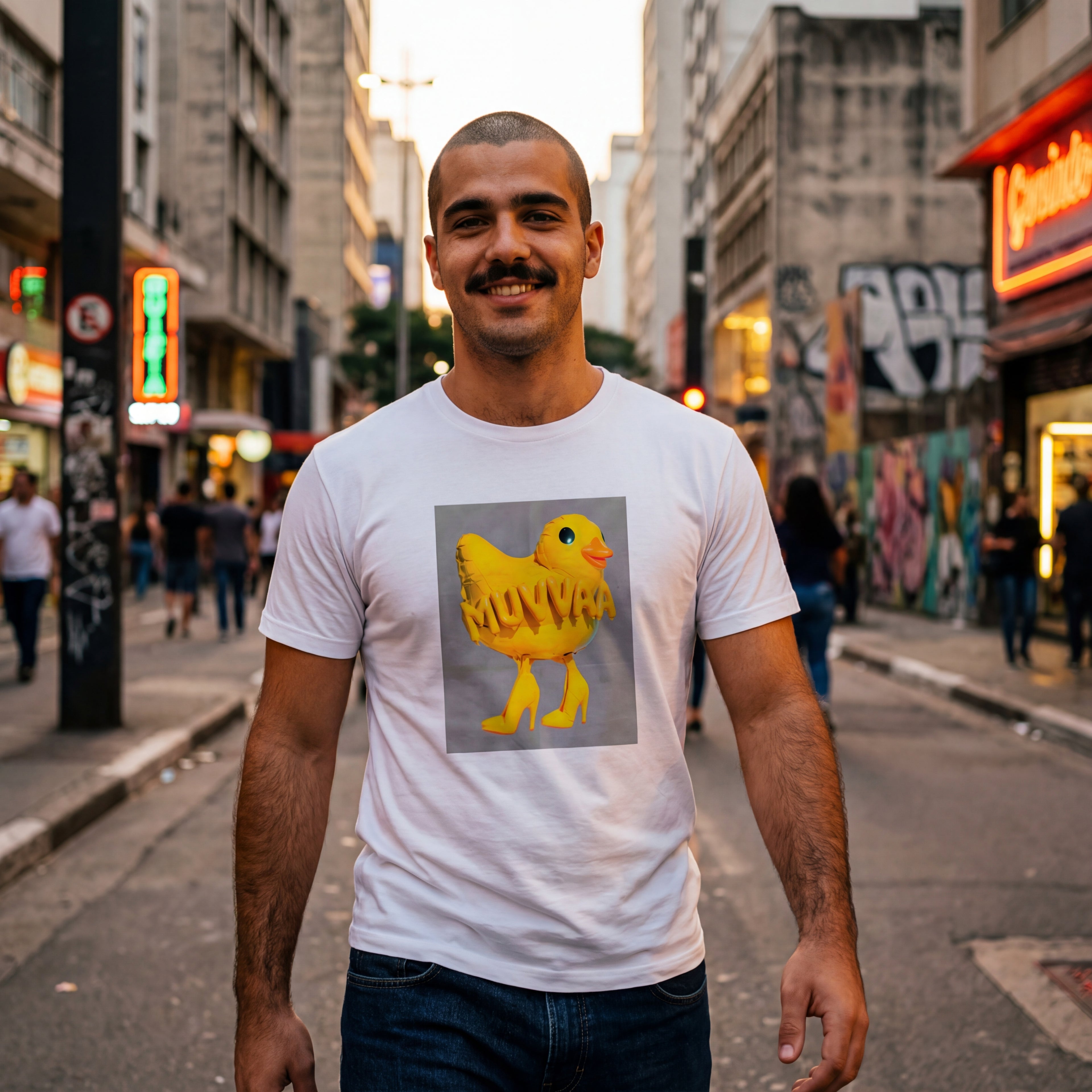 Camiseta Estampada Premium Balloon