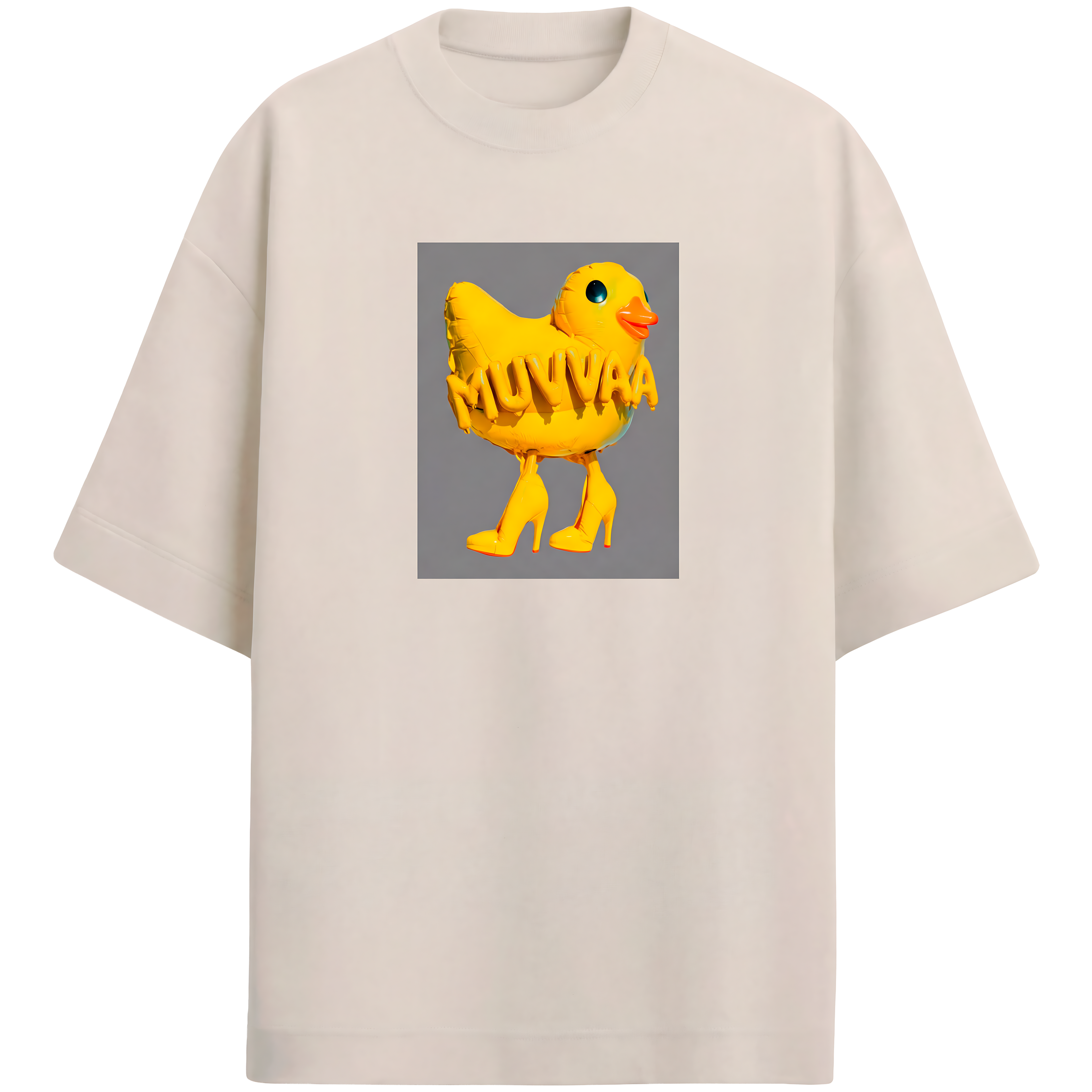 Camiseta Estampada Oversized Balloon