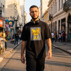 Camiseta Estampada Oversized Balloon