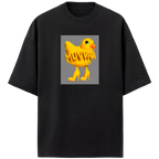 Camiseta Estampada Oversized Balloon