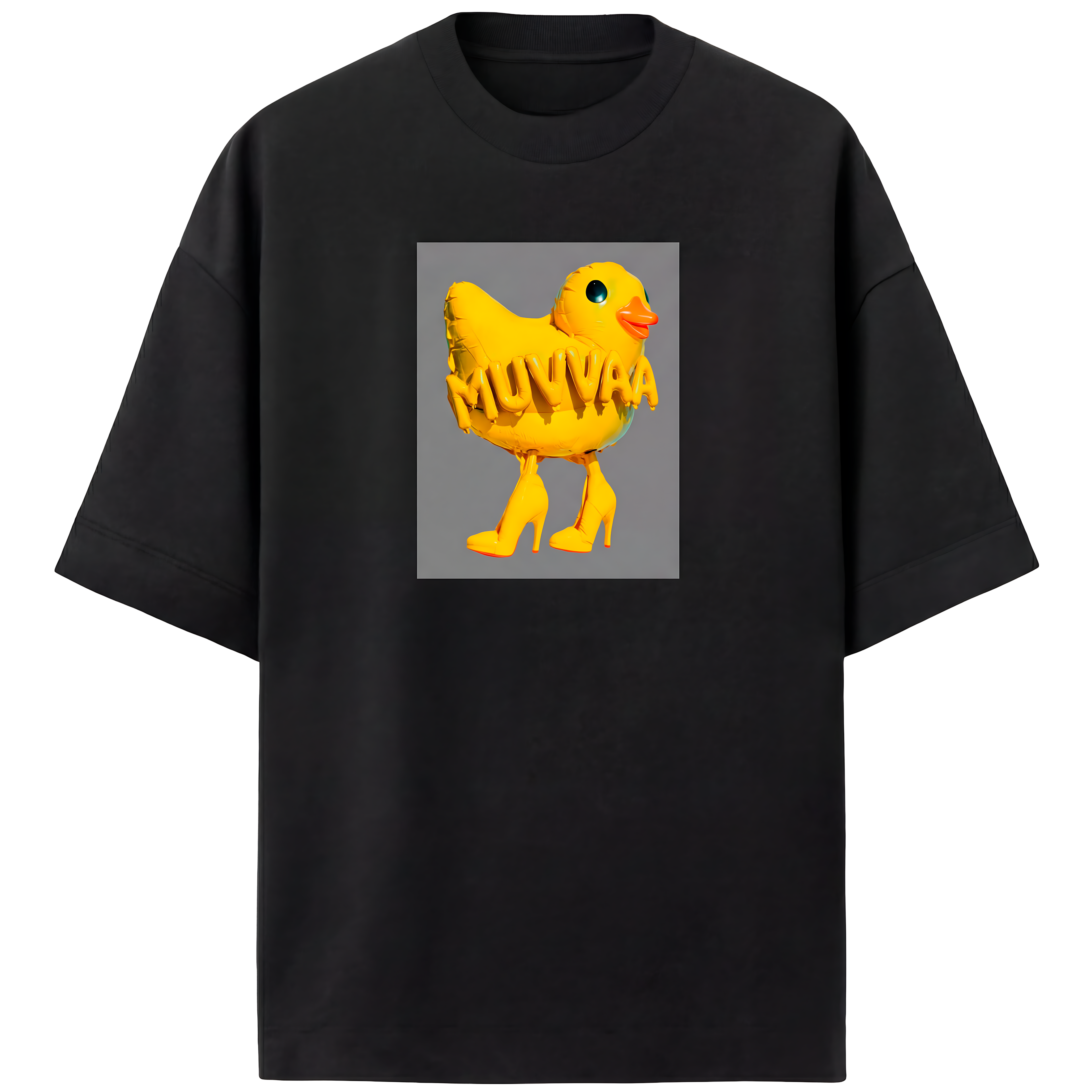 Camiseta Estampada Oversized Balloon