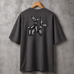 Camiseta Estampada Oversized - Dog Balloon
