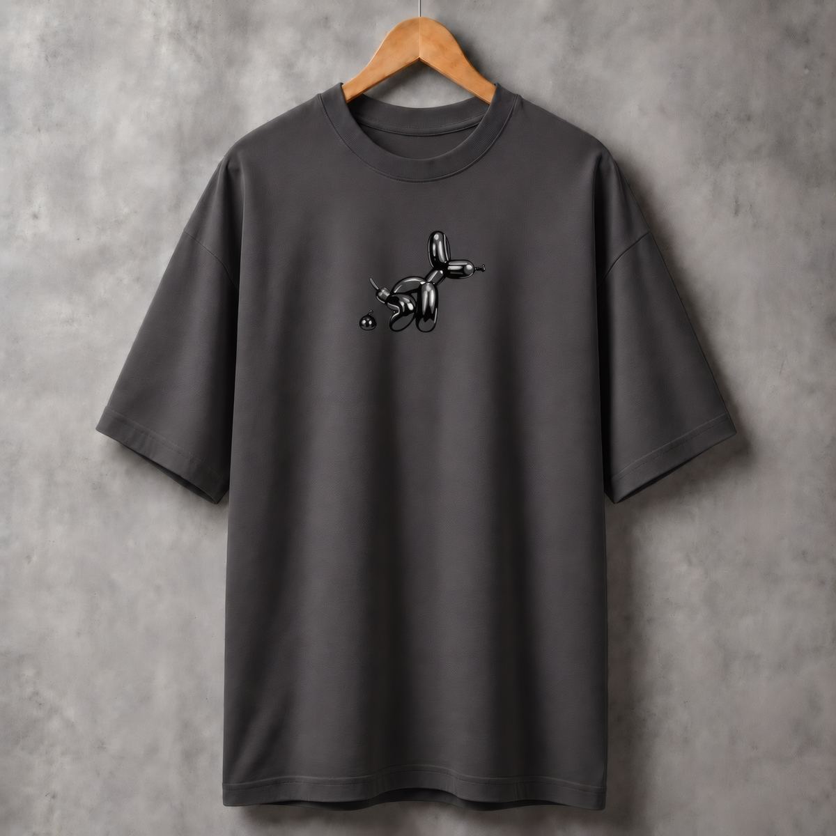 Camiseta Estampada Oversized - Dog Balloon