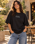 Camiseta Estampada Oversized - Only Love