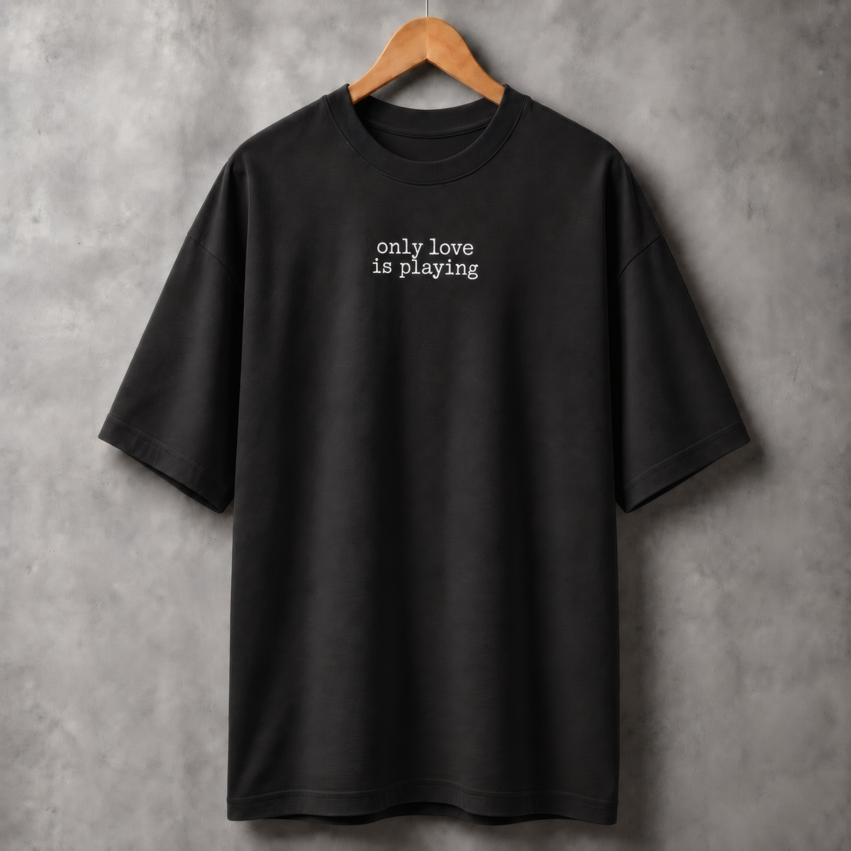 Camiseta Estampada Oversized - Only Love