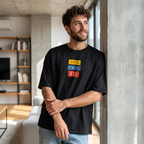 Camiseta Estampada Oversized - YES!