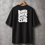 Camiseta Estampada Oversized - Rubber Duck Social Club