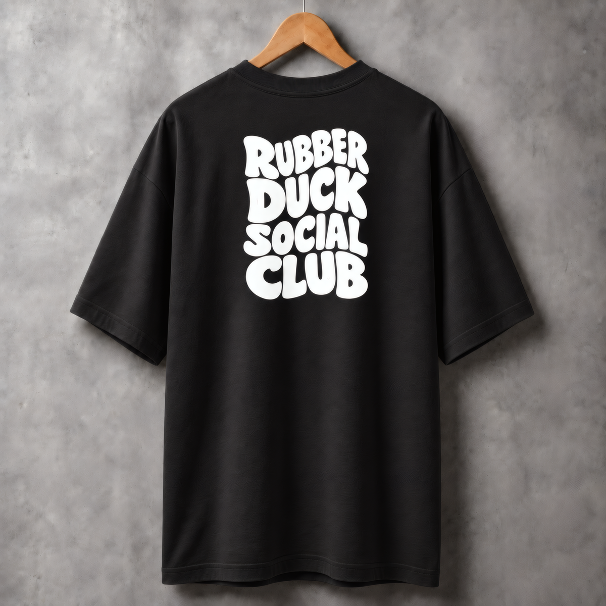 Camiseta Estampada Oversized - Rubber Duck Social Club