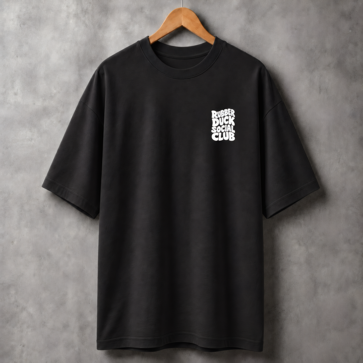 Camiseta Estampada Oversized - Rubber Duck Social Club