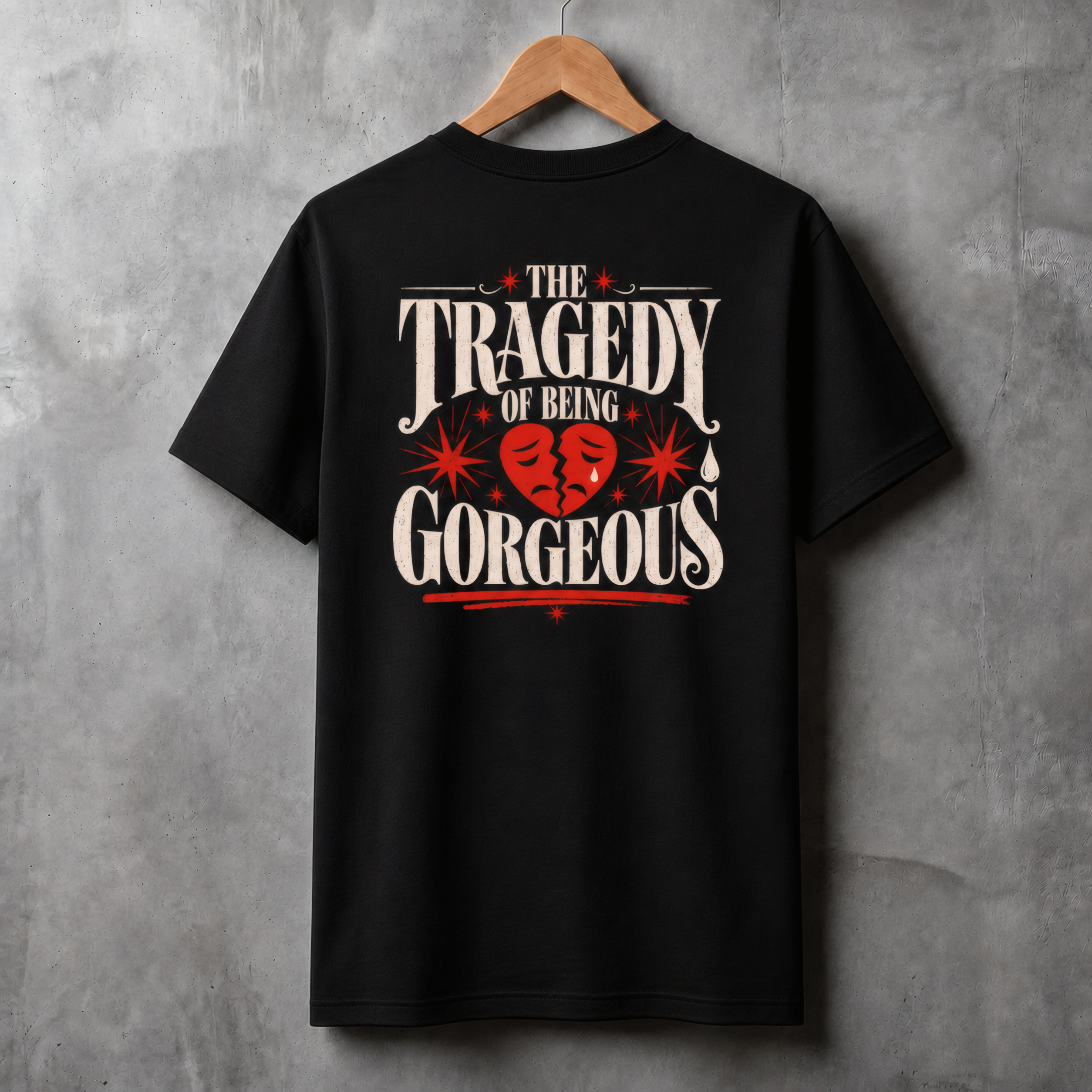 Camiseta Estampada Premium Tragedy