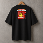 Camiseta Estampada Oversized - Rubber Duck Emergency