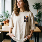 Camiseta Estampada Oversized - Bauhaus Expo