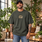 Camiseta Estampada Oversized - Plant Daddy