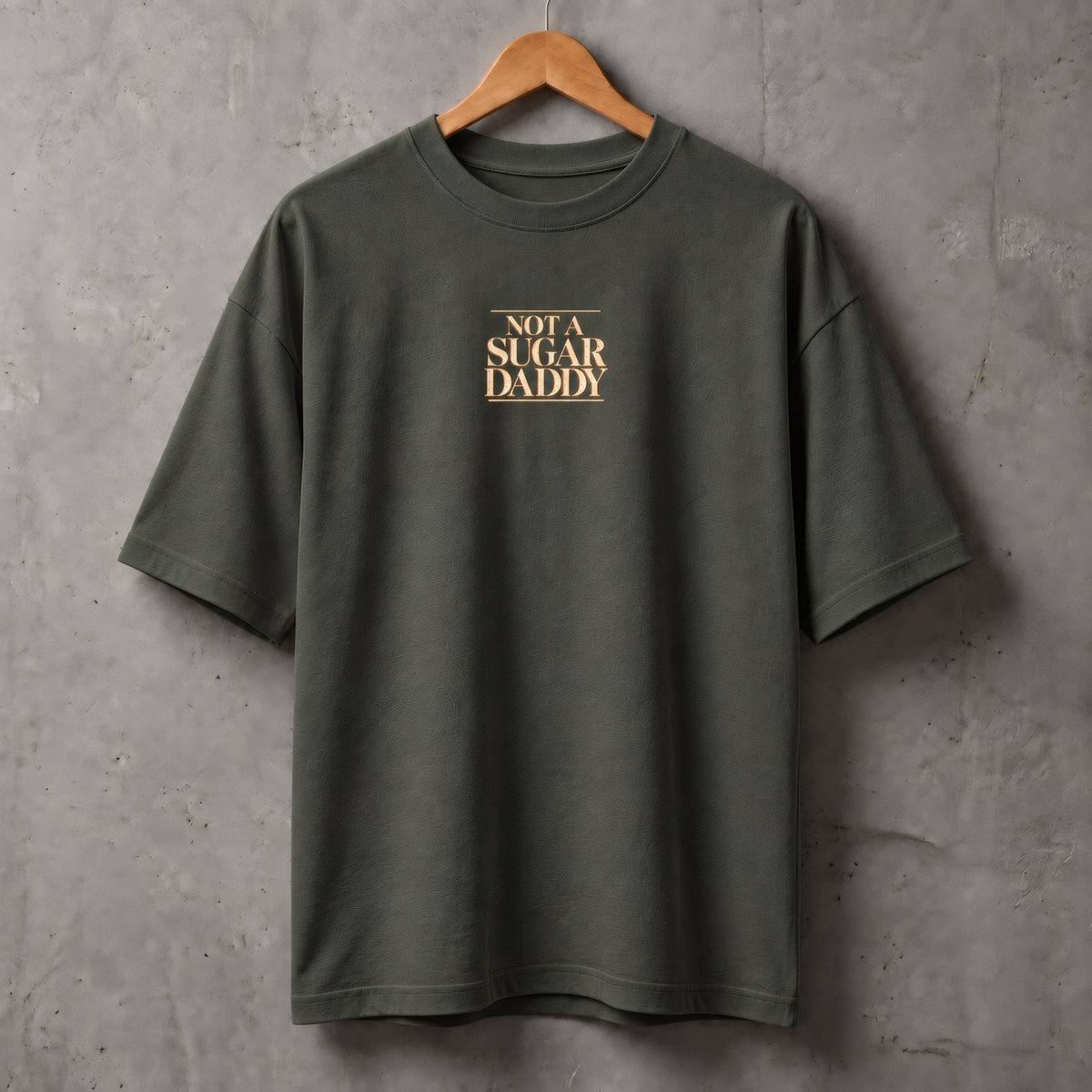 Camiseta Estampada Oversized - Plant Daddy
