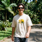 Camiseta Estampada Oversized Lemon