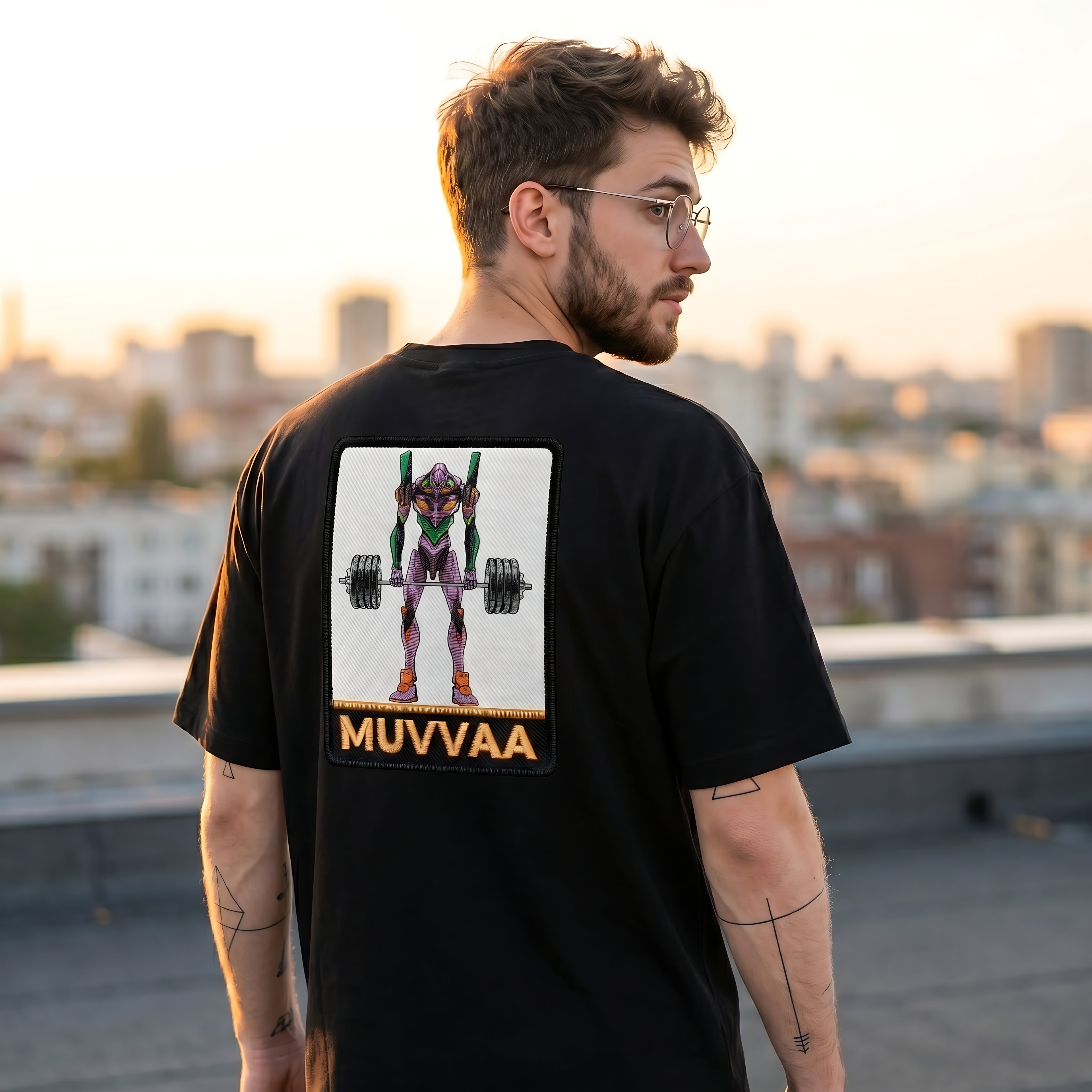 Camiseta Estampada Oversized - EVA 001