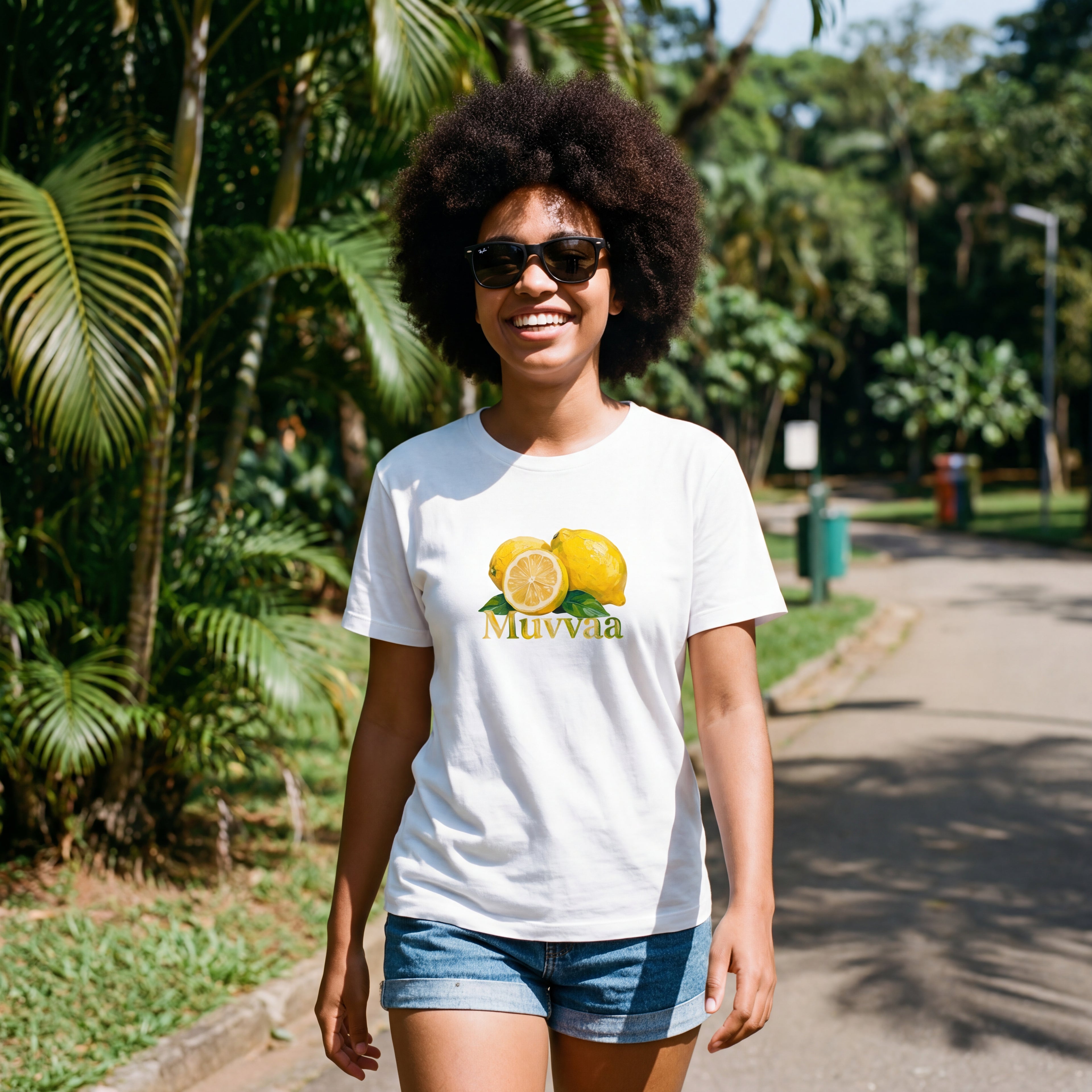Camiseta Estampada Premium Lemon