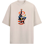 Camiseta Estampada Oversized Clown