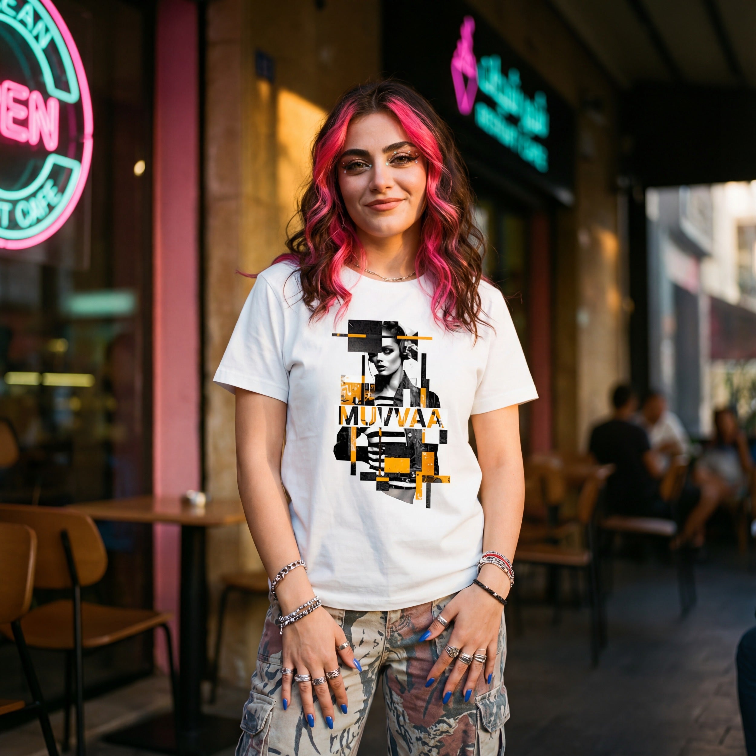 Camiseta Estampada Premium Croqui