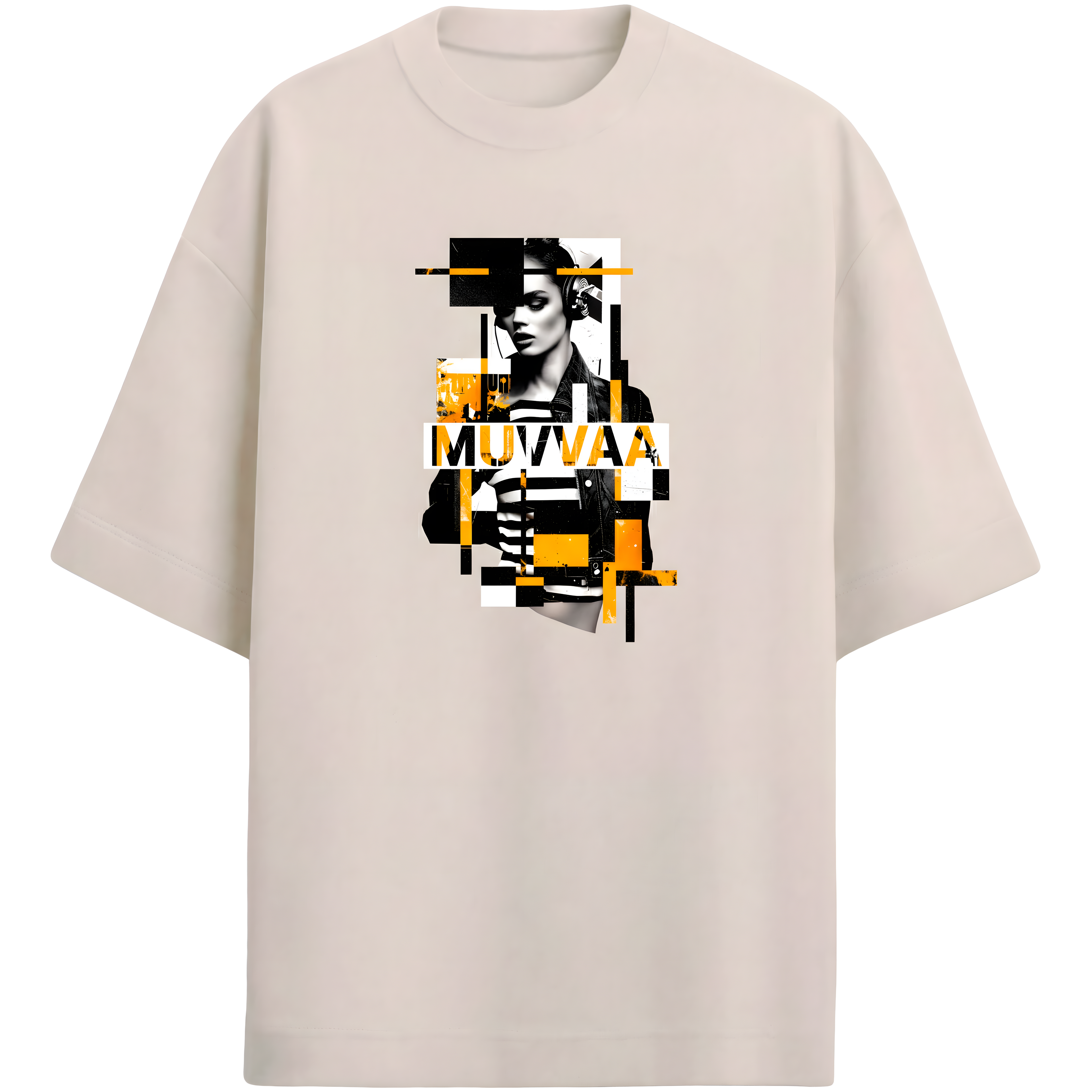 Camiseta Estampada Oversized Croqui