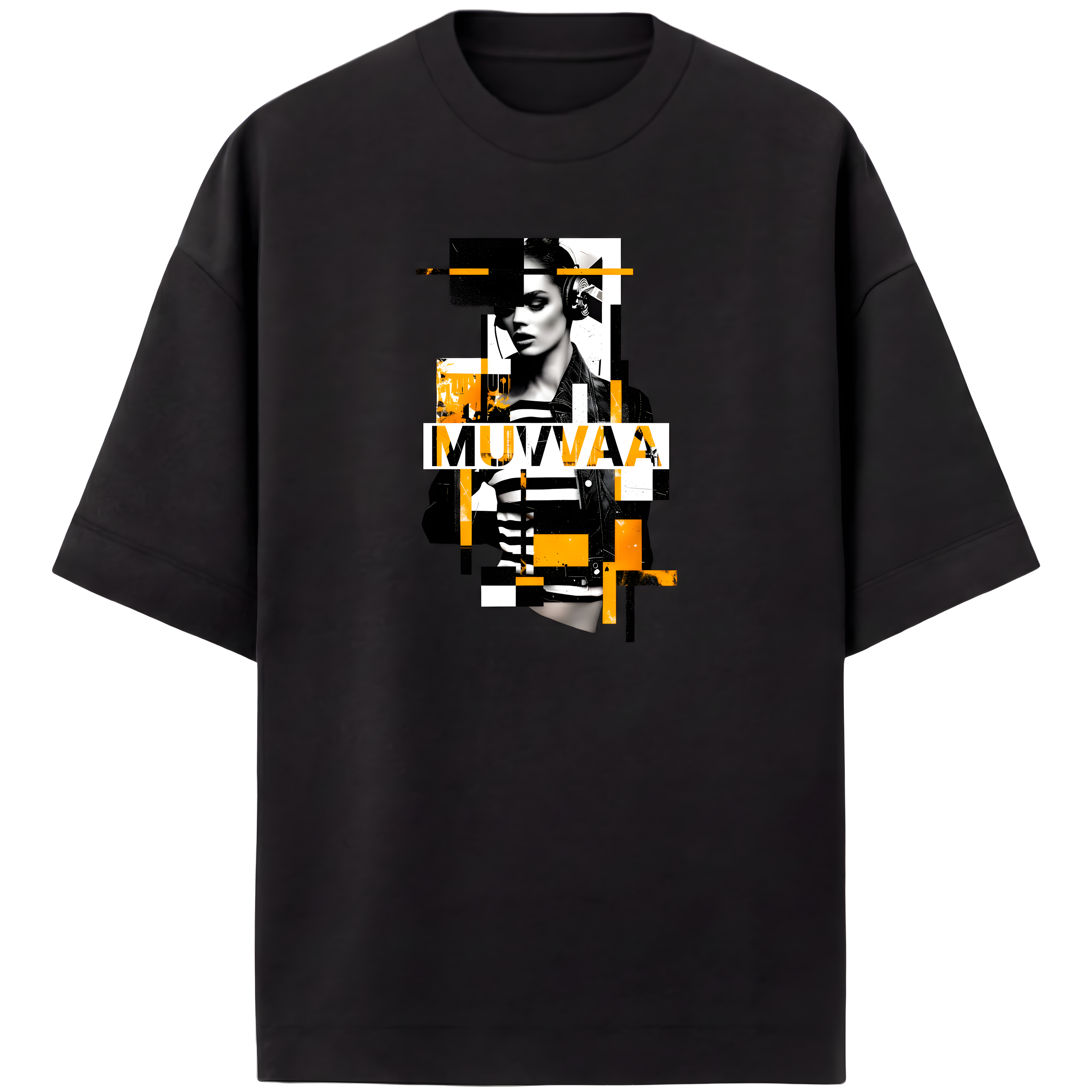 Camiseta Estampada Oversized Croqui