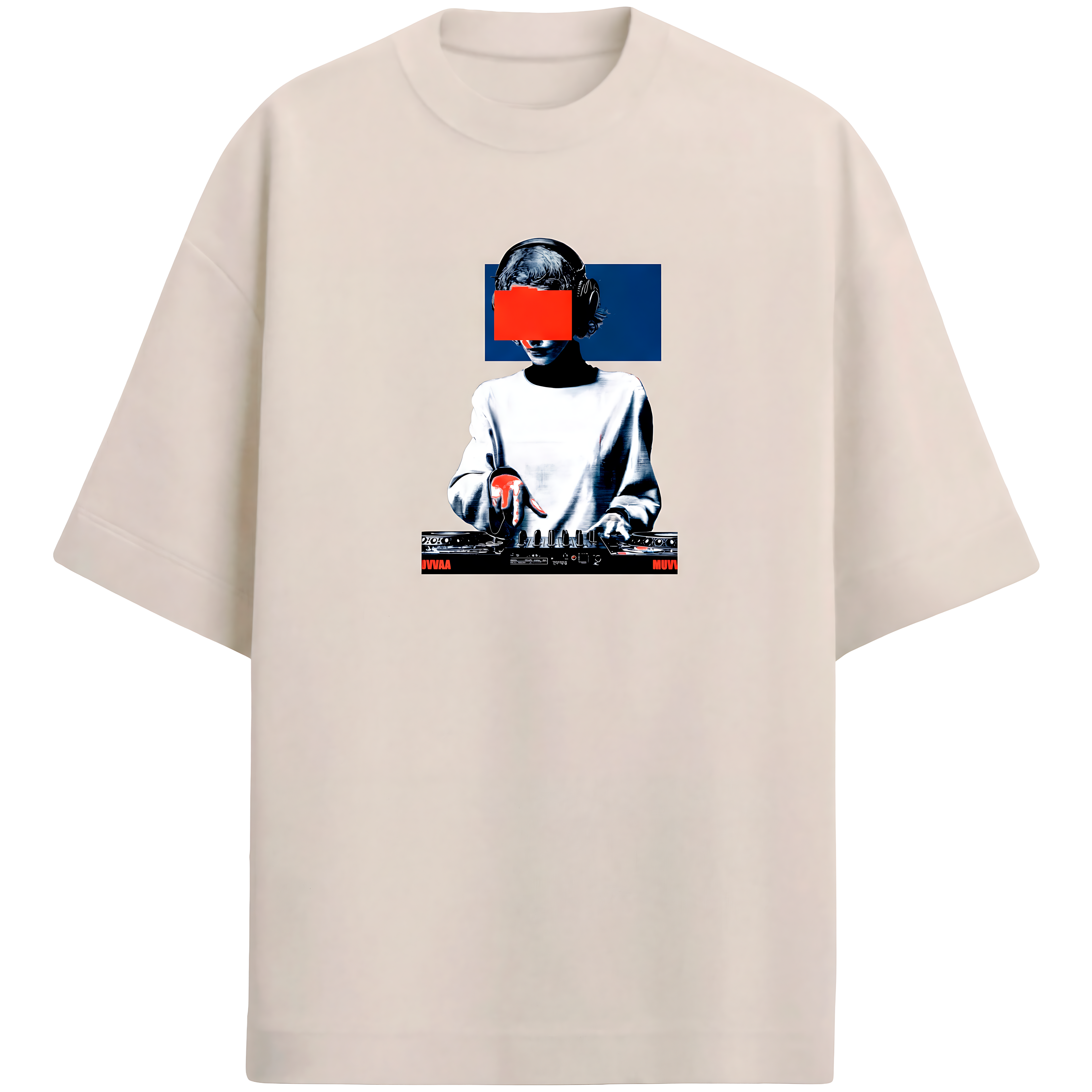 Camiseta Estampada Oversized DJ