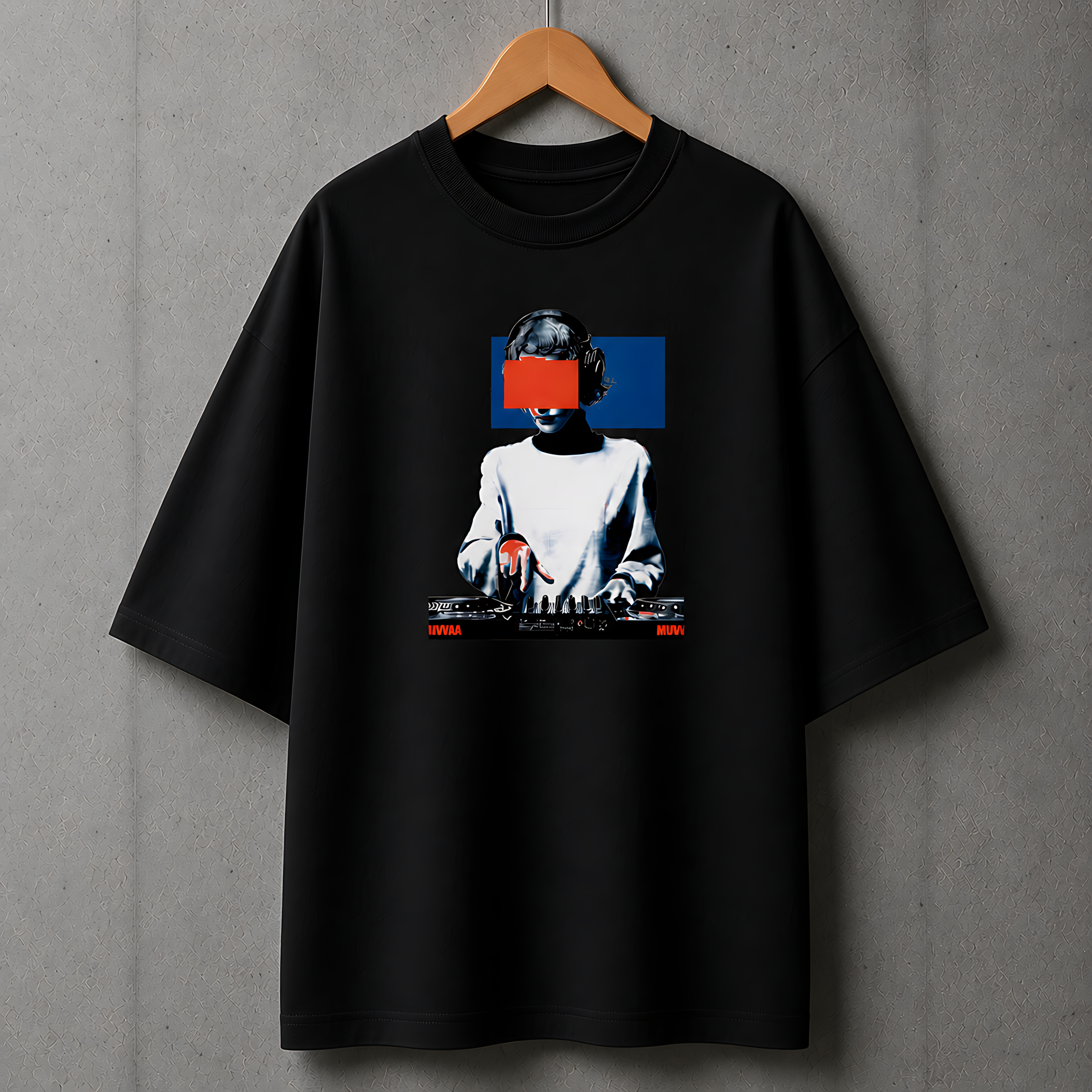 Camiseta Estampada Oversized DJ