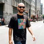 Camiseta Estampada Oversized The Muvvaas