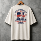 Camiseta Estampada Oversized - Drain