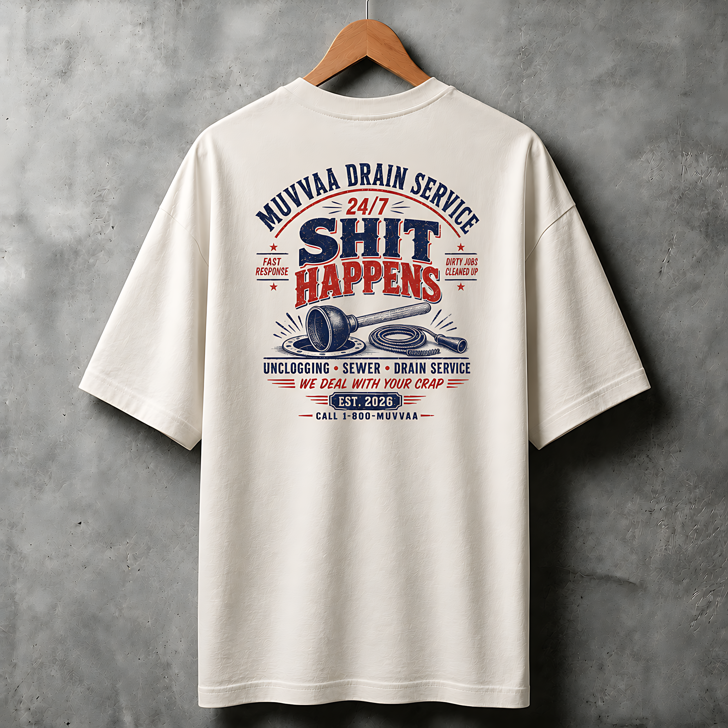 Camiseta Estampada Oversized - Drain