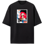 Camistea Estampada Oversized Duck Stamp