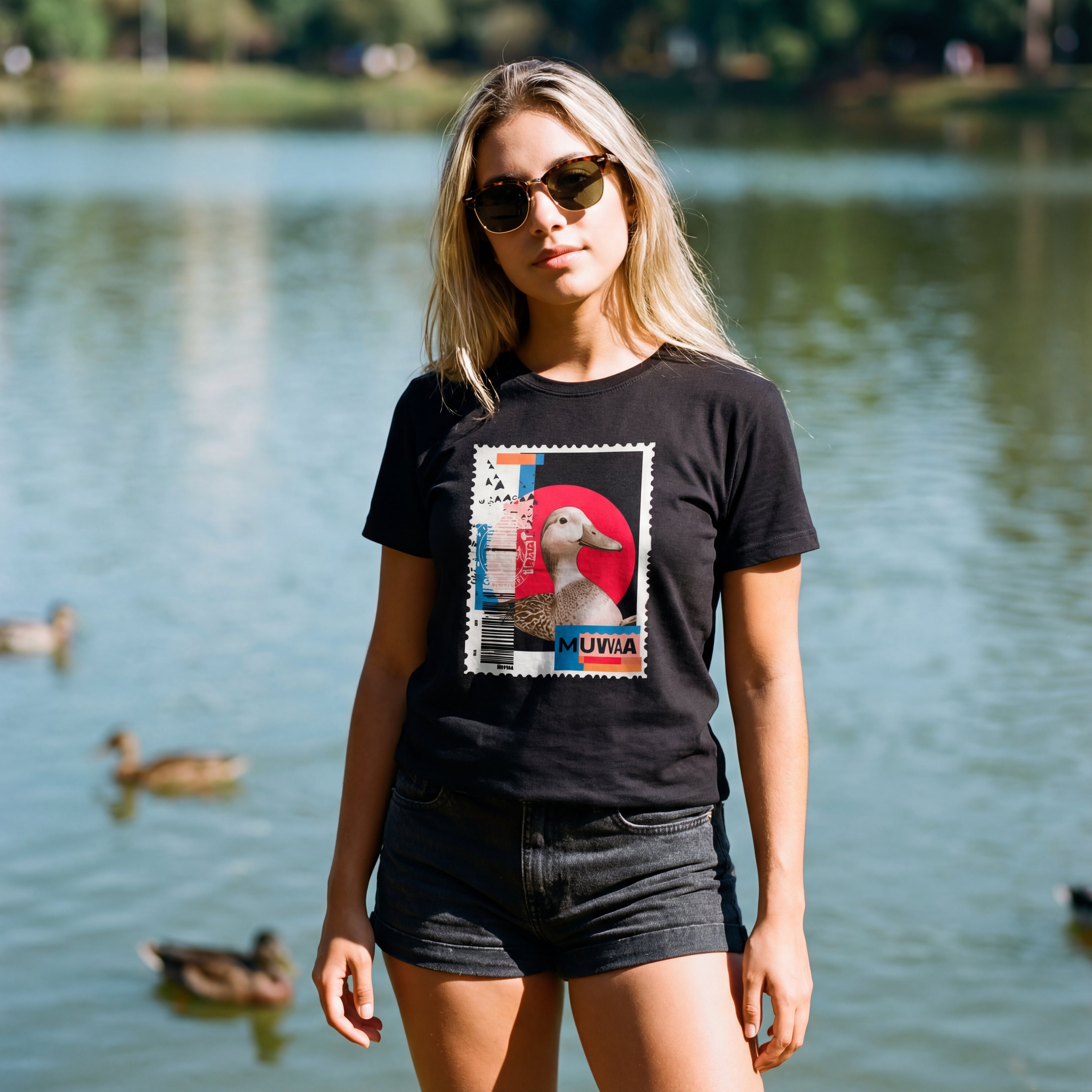 Camiseta Estampada Premium Duck Stamp