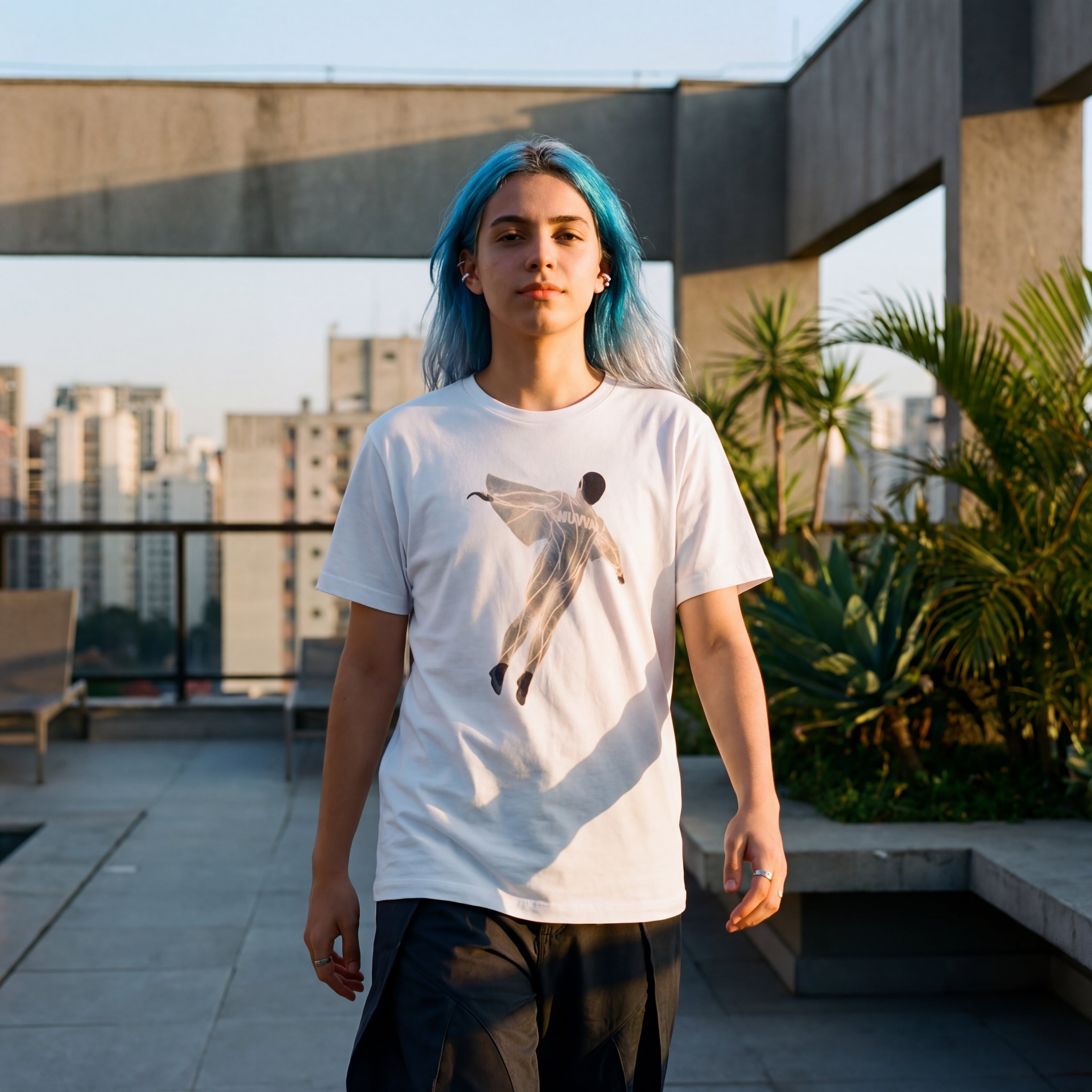 Camiseta Estampada Premium Flying