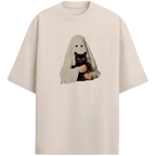 Camiseta Estampada Oversized Ghost