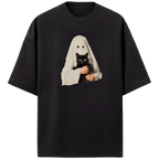 Camiseta Estampada Oversized Ghost