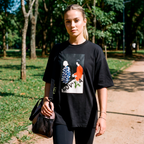 Camiseta Estampada Oversized Going