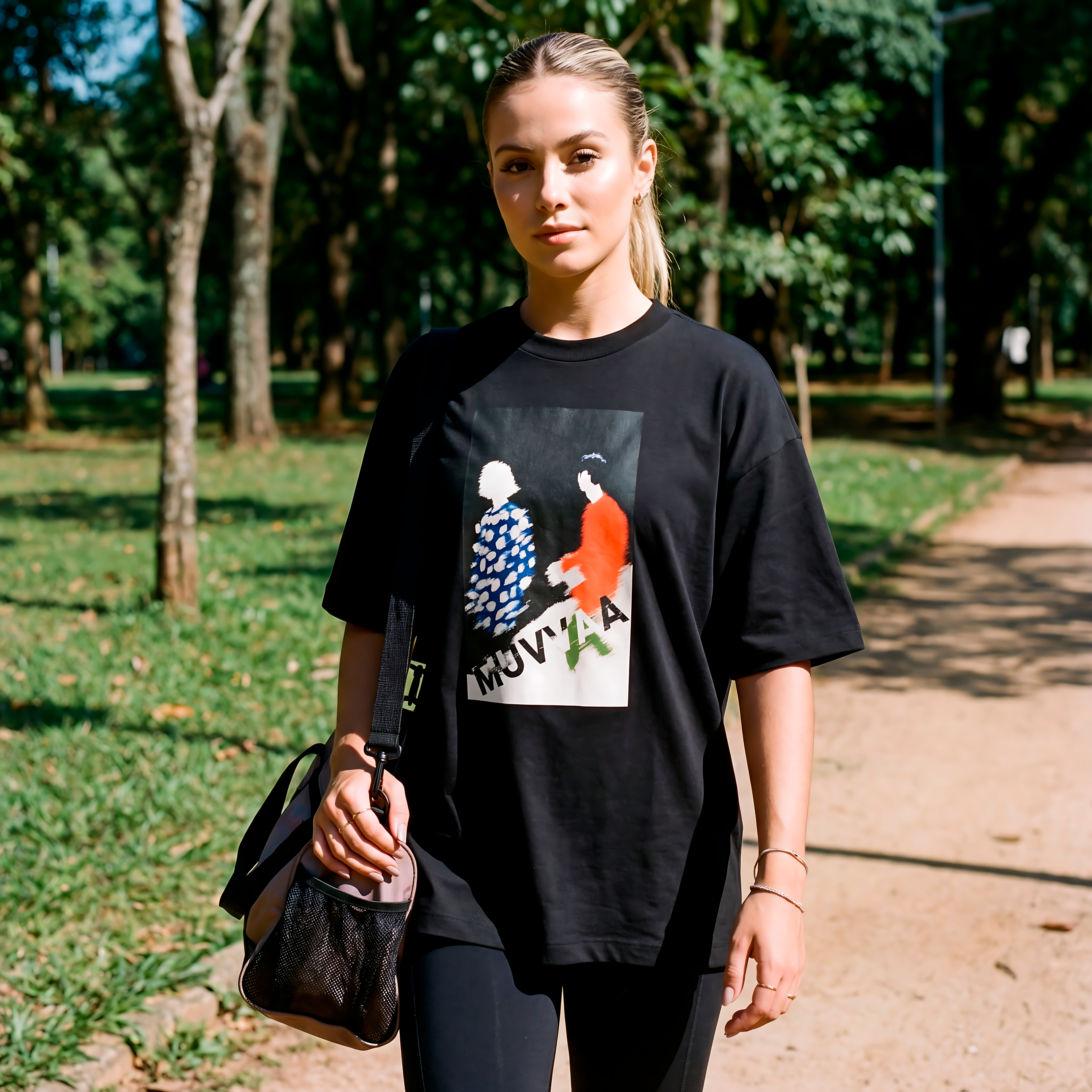 Camiseta Estampada Oversized Going