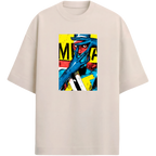 Camiseta Estampada Oversized Hands