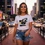 Camiseta Estampada Premium Headphones