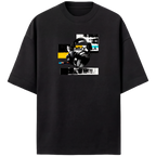 Camiseta Estampada Oversized Headphones