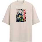 Camiseta Estampada Oversized Japanese Fashion