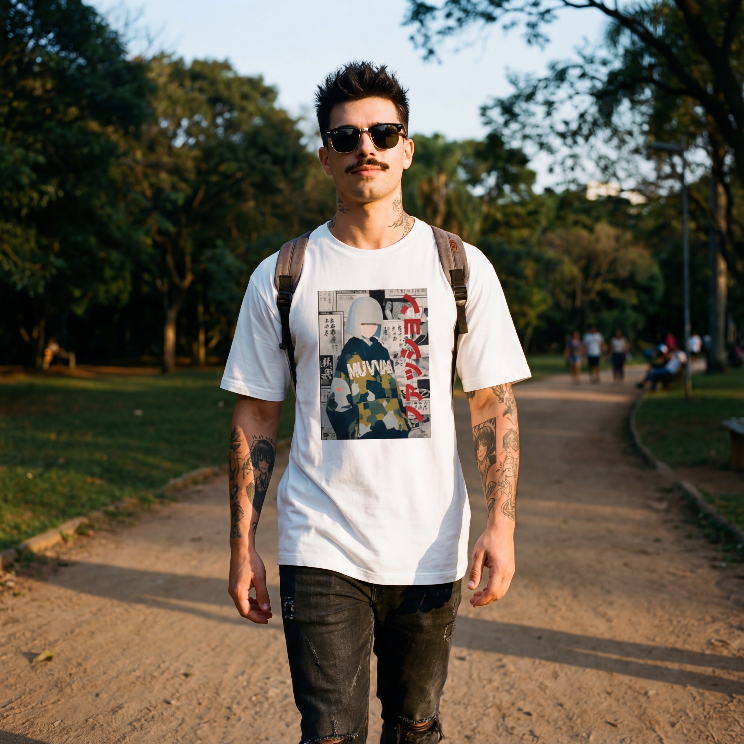 Camiseta Estampada Premium Japanese Fashion