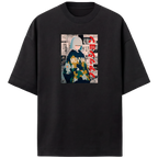 Camiseta Estampada Oversized Japanese Fashion