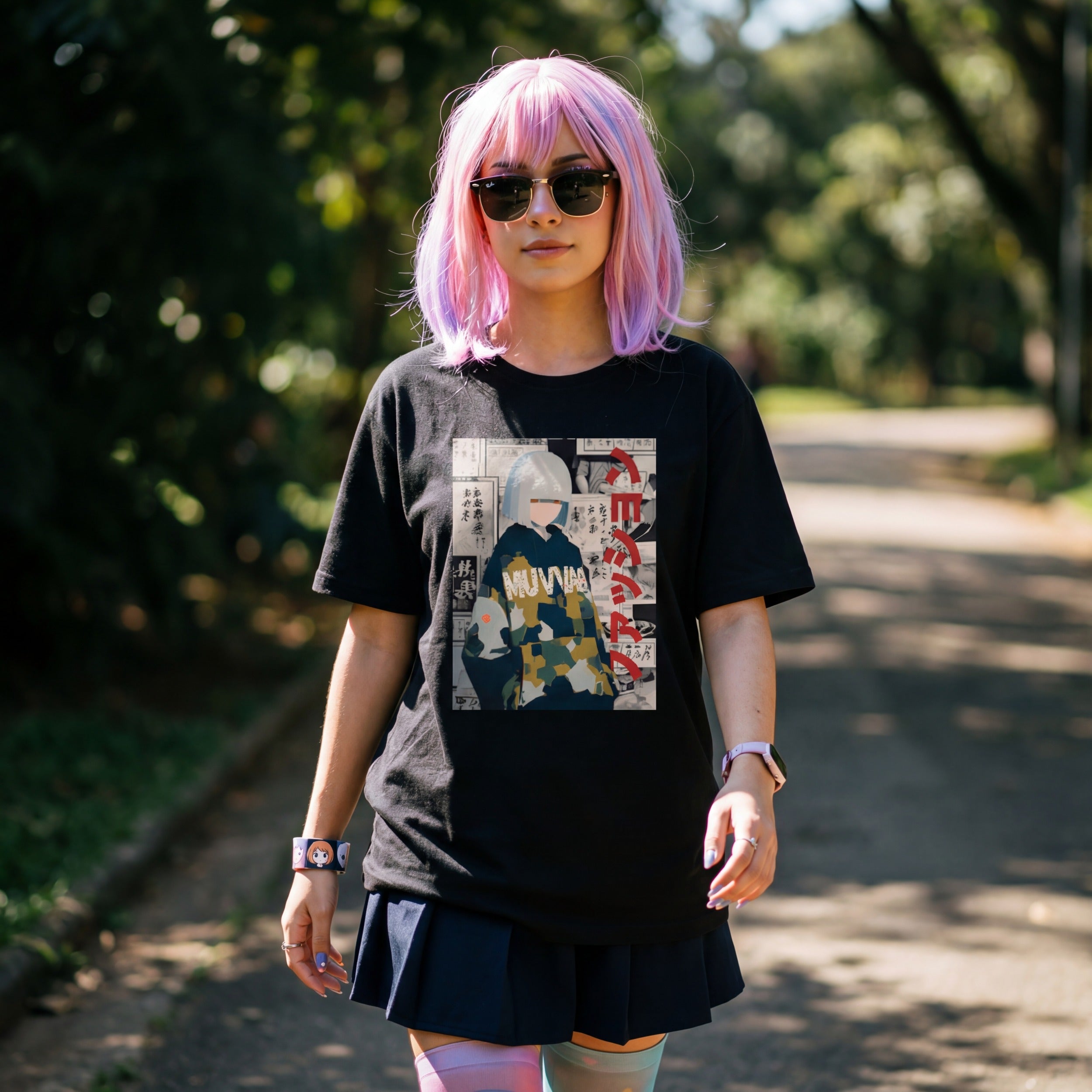 Camiseta Estampada Premium Japanese Fashion