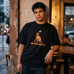 Camiseta Estampada Oversized Salted Caramel