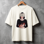 Camiseta Estampada Oversized Nails