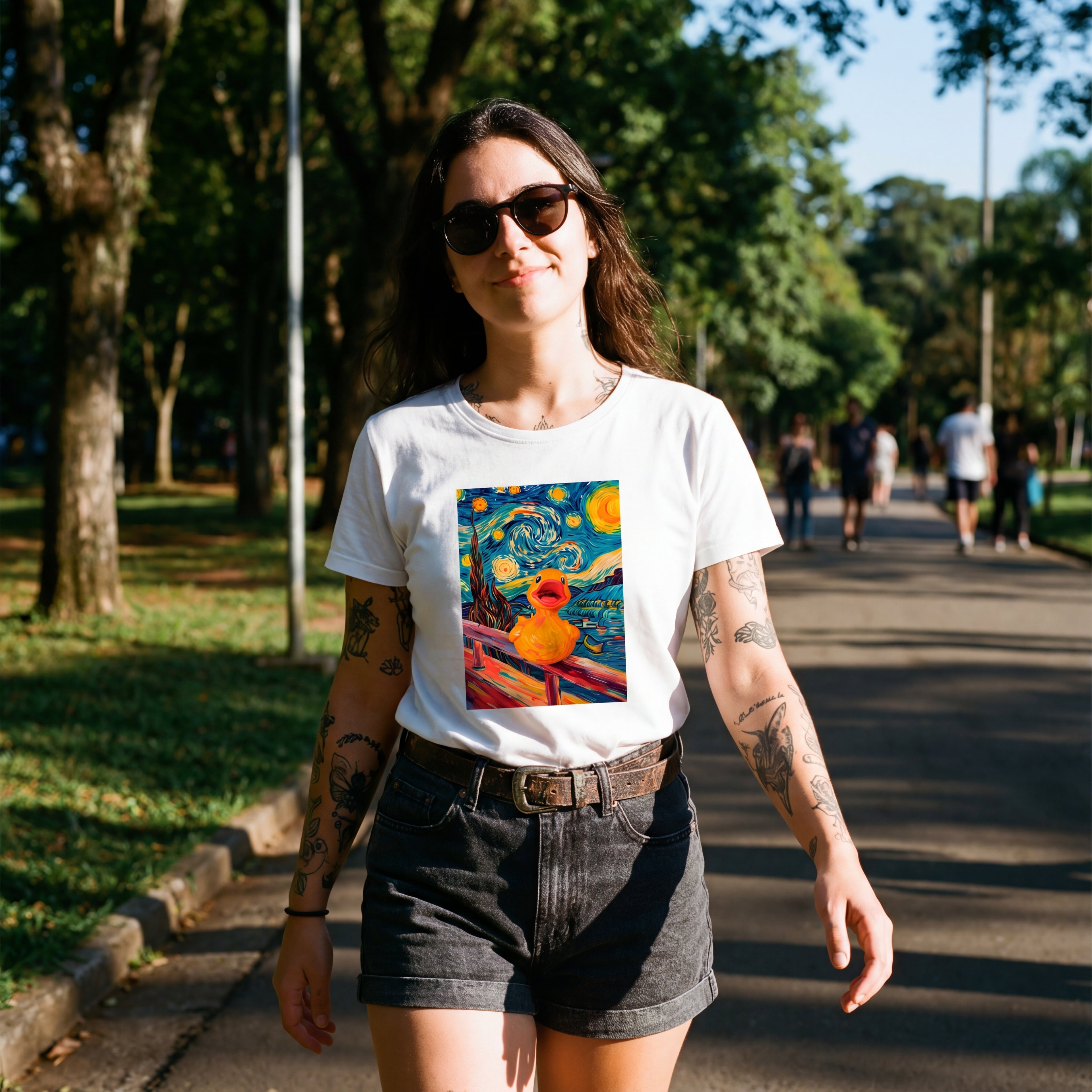 Camiseta MV & Rubber Duck - O Grito do Pato