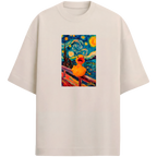 Camiseta Estampada Oversized MV & Rubber Duck - O Grito do Pato